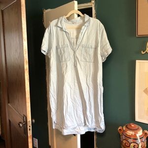 Old Navy collared chambray shirt dress